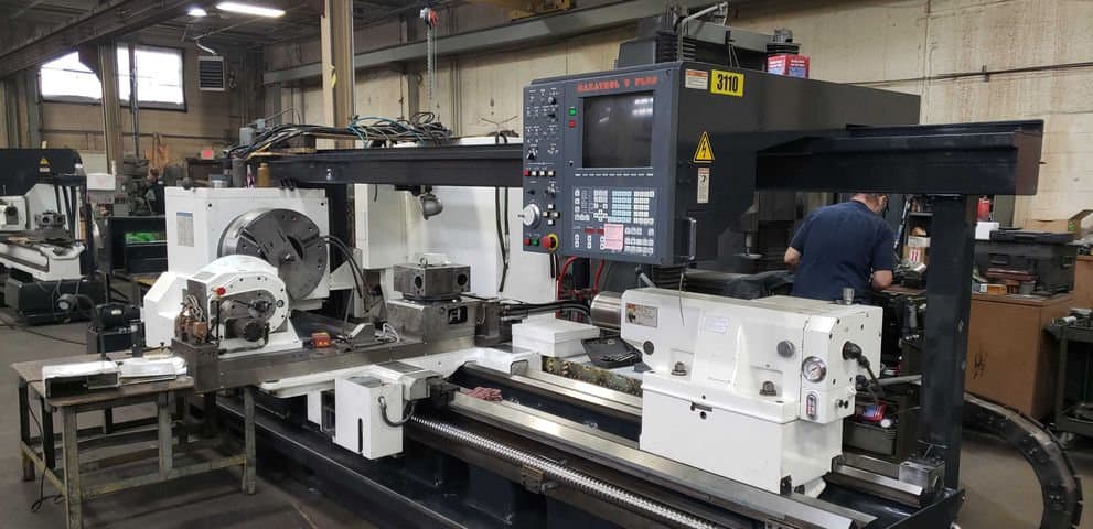 machine in warehouse
